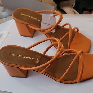 CHRISTIAN DI RICCIO strappy Sandals